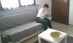 Amateur - Italian Girl Tickled as Punishment