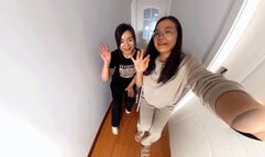 anna and erer sneakers fetish360VR4K