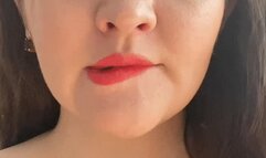 Licking lollipop phone video mov