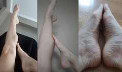 Sexy Foot & Calf Muscle Tease