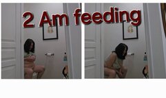 2 AM chocolate binge feeding