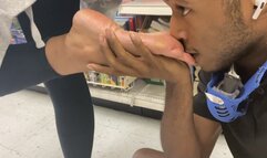 Bare Nails and soft Creamy soles sniffed