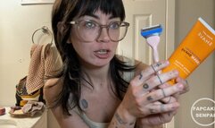 Armpit Shaving Denial Part 2