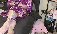 Pathetic loser cuck boyfriend begs his girlfriend to get out of his chastity cage, instead he got humiliation, discipline, and pegging