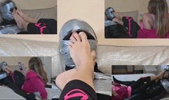 Nose pinched between My sweaty toes - Second half