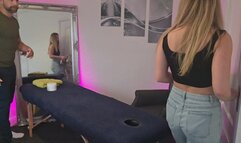 Relaxing Massage Turns Into Hot Blowjob
