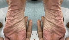 Nike flops and dry soles