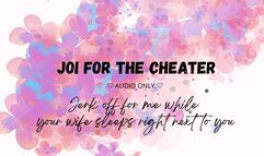 JOI for the cheater (audio only)