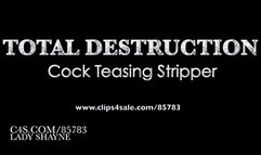 POV Chastity Story Teasing you Like a Stripper in dungeon