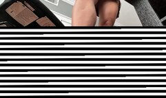 Giantess Teacher Shrinks Student to a Dildo POV Panty Ride