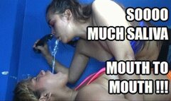 2 MODELS GROSS SPIT FETISH 240512SJUD7 VIOLET + KARIME INCREDIBLE AMOUNT OF SALIVA FILLING ANOTHER MODEL'S MOUTH + FREE SURPRISE SHOW (LOWDEF SD MP4 VERSION)