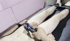 Edging session with cumshot