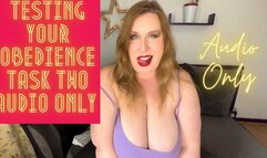 Testing Your Obedience Task Two AUDIO ONLY