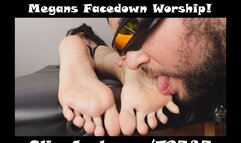 Megans Facedown Worship!