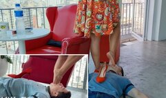 Goddess Kiffa is The sadistic Boss Ep 2 - Sexist employee got foot gagging from Perfect Boss - FOOT WORSHIP - FOOT GAGGING - FOOT DOMINATION - BLACKMAIL - SWEATY FEET - FOOT GAG - SHOE WORSHIP - HIGH HEELS - SMELLY FEET - AMATEUR (720p)