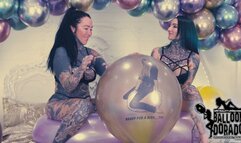 Nina and Caro - XXL Belbal B250 Ride and Sitpop fun HD Version