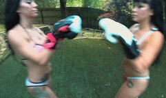 Outdoor Boxing Battle (4k)