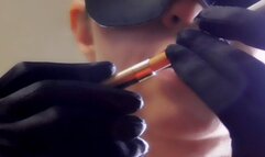 Marlboro red 100s long holder and gloves 2