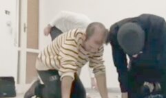 with my total nike look and white socks