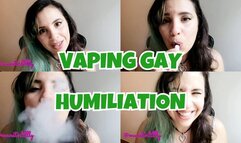 Your Ex-Girlfriend Vapes And Calls You a Cocksucker