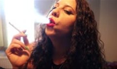 Red lips and Cork Tips by the window