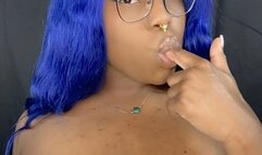 Blue Milf Helps You Jerk Off