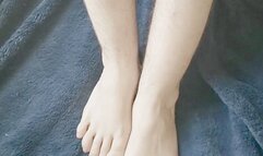 Toenail Painting and Chatting