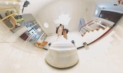 LELE smelly sneakers trample dwarves 360VR6K