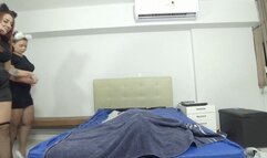 PAWG girls Cuckolding fart attack PART 1 by ROSALIA, ARIEL and daniel santiago cam by aline full hd