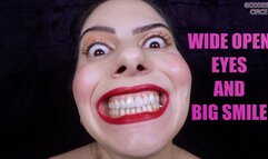 WIDE OPEN EYES AND BIG SMILE (Video request)