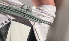 A Shoejob dream comes true - Tramplegirl crushes some food on his cock with riding boots and giving a severe Shoejob until he cums twice - double cumshot and masturbating to an orgasm - pussyview - multi 4k