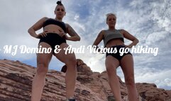 MJ & Andi go hiking