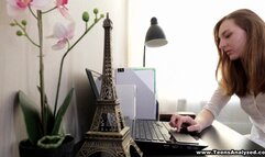 Hot cumshot after first anal