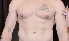 Oil up, handjob, masturbation, cumshot w Kenna James