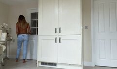 I ruined my jeans with all my juices