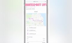 HD Giantess Butt Lyft the newest app ride in a Giantesses bouncy booty jean pocket in a rush no problem she can hop and jump over traffic