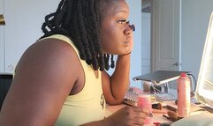 annoying boyfriend farts on ebony girlfriend 2