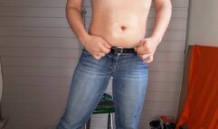 Smashing dick in jeans JOI
