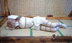 EMshibai zero white dress hogtie part1
