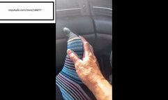 Kristi Itching CRUSTY feet out SWEATY socks