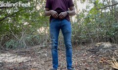 Jerking off in the Jungle