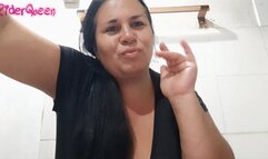 BBW stepmom Body worship