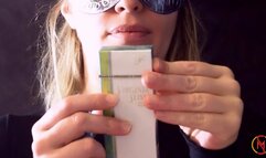 Smoking a VS 120s Menthol in your face