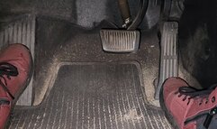 Red doc martens drive