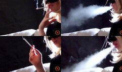 Smoking VIVA Vanilla 120s on the couch 2