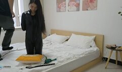 Chinese flowers tied and placed (Chinese model)