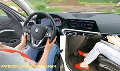 HOT PREMIERE: Brutal hard revving in new model BMW 3 series