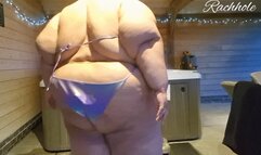 Ssbbw Hot Tub Struggles