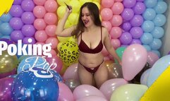 Alice's Ultimate Balloon Popping Delight - 4K