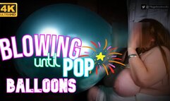 Blowing Until POP Balloons